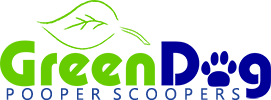 Green Dog Pooper Scoopers